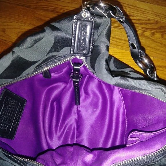 Coach Black Purse - Picture 2 of 4